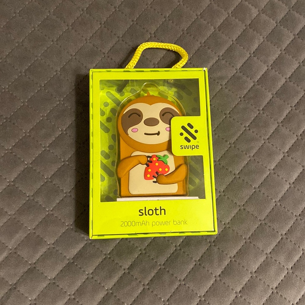 Sloth portable power bank